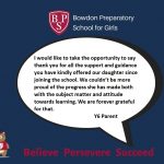 quote from a year 6 parent